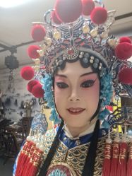 -胭脂猫京剧摄影