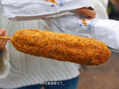 玉米热狗-烘焙小餐车