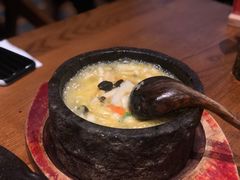 石锅小煮鲜杂菌-敏珠拉姆藏餐·南京厨房(富春江东街店)