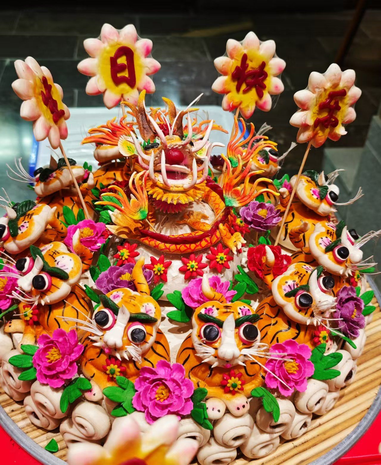非遗美食:山西花馍