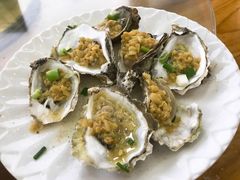 蒜蓉蒸生蚝-七鲜渔港美食餐厅(巽寮湾海景店)