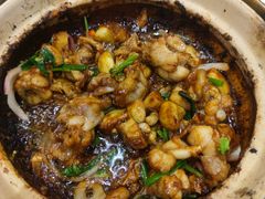 干锅牛蛙-宝轩渔府·老字号海鲜·正宗津菜(水上店)