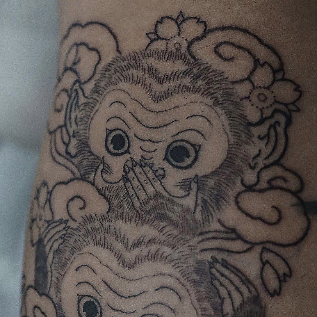 三不猴 不听 不看 不说