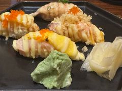 火炙三文鱼寿司四味-鸟鹏烧鸟居酒屋(龙岗万科店)