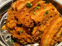家乡粉蒸肉-刘胖子家常菜·蹄花焖藕(中央花园店)