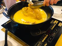 -鲜入围煮花胶鸡海鲜火锅