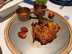 炭烧猪颈肉-小大董·烤鸭(重庆首店·江景餐厅·来福士店)