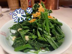 香酥虾皮丝瓜尖-小吊梨汤·北京菜·烤鸭(鸟巢店)