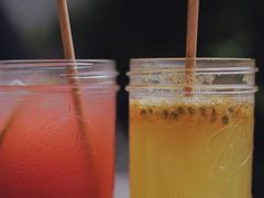 桃子红水果苏打饮料-RAC BAR(安福路店)