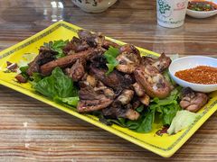 烤鸡-四姑娘山阿巴郎·藏式花园餐厅