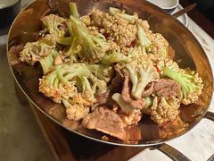 干锅花菜-绿茶餐厅(松江万达店)