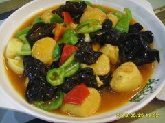红烧豆腐-语言大学-清真食堂