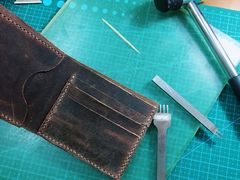 制作过程-零几体验diy皮具工作室(振业城店)