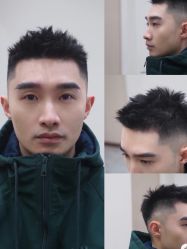 -海文先生国潮烫染男士理发馆