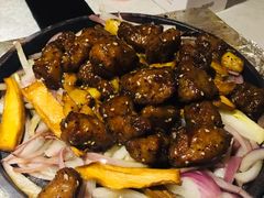 黑蒜子牛肉粒-乾园(天河城店)
