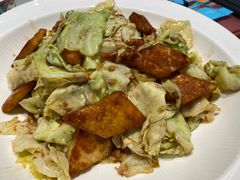 包包菜炒馕-巴依老爷新疆美食(望京小街店)