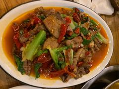 泡椒猪肝-郑件洋芋饭庄