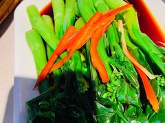 白灼芥蓝-肥仔文澳门猪骨煲(南京西路店)
