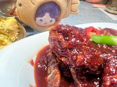-草家酱蟹炭火烤肉店(珲春南路二店)