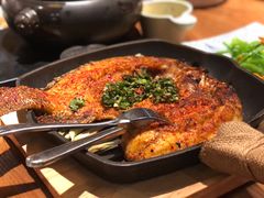 香茅草烤罗非鱼-云海肴·汽锅鸡·云南菜(天山百盛优客店)