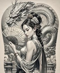 点击看大图 -针牛刺客·刺青纹身