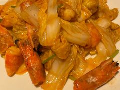 明虾烧菜芯-东莱馋房(陆家嘴店)