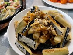 蛤蜊肉拌茄子-华春餐馆(鱼山路店)