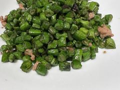 榄菜刀豆炒肉碎-新白鹿餐厅(爱琴海购物中心店)