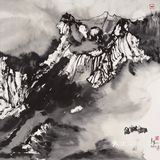 水墨画🖼中展现的虚实艺术太神奇了。