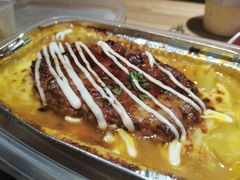 日式咖喱肉酱芝士烤饭-玛格萝妮比萨屋(四平店)