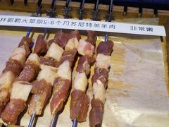 苏尼特传统羔羊肉串-三个蒙古大叔羊肉串(大宁店)