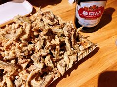 干炸鲜蘑-小俩口烧烤东北菜(双井店)