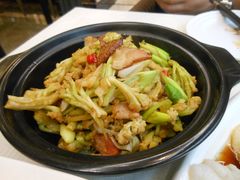 有机菜花炒腊肉-蓬川食府(金海道店)