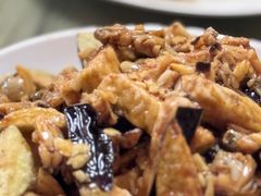 蛤蜊肉拌茄子-华春餐馆(鱼山路店)