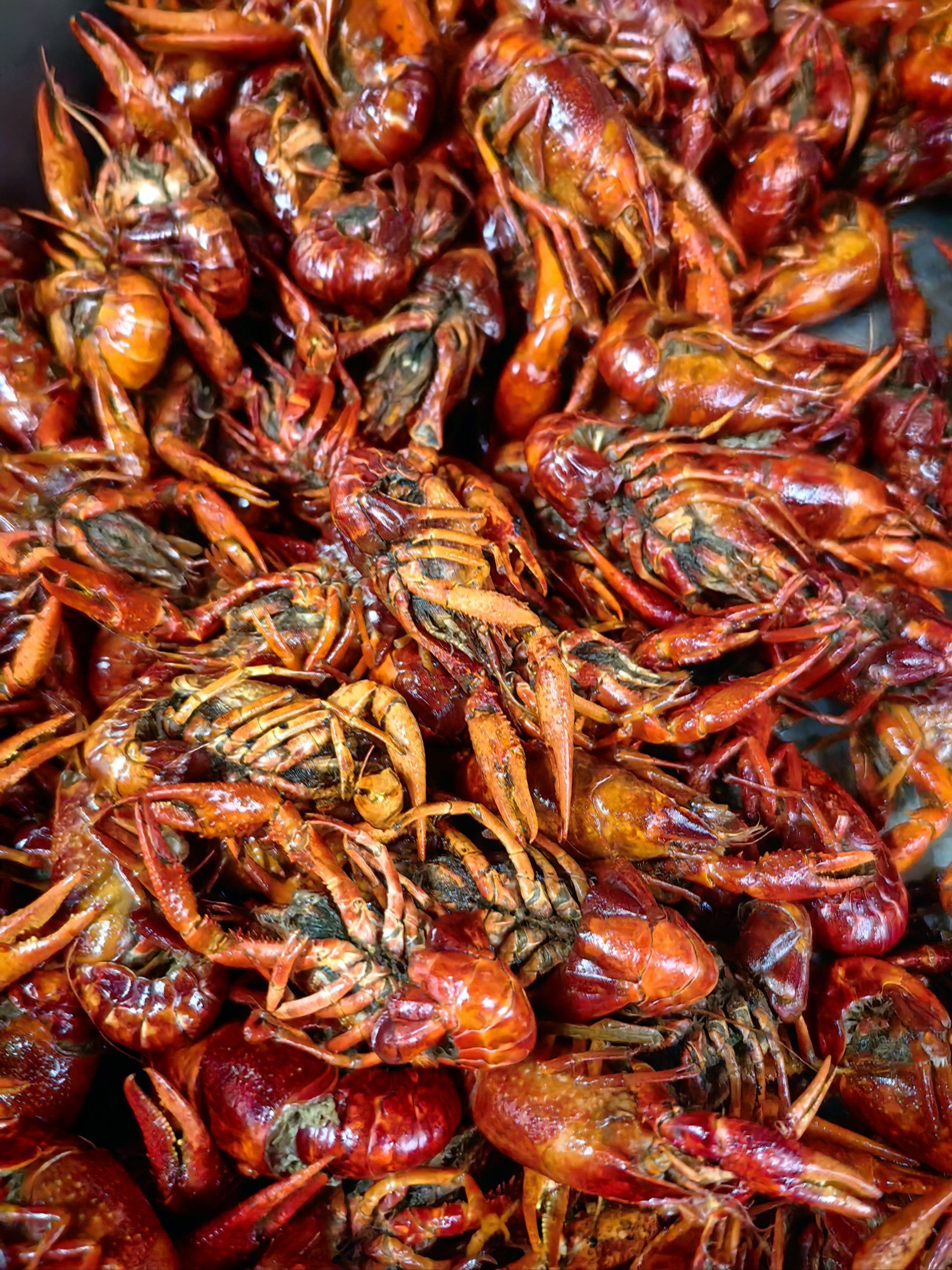 小龙虾品种很多,夹夹很大,环境也不错,门