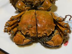 太湖清水蟹熟醉蟹-呼吸森林·生态农庄农家乐私房菜