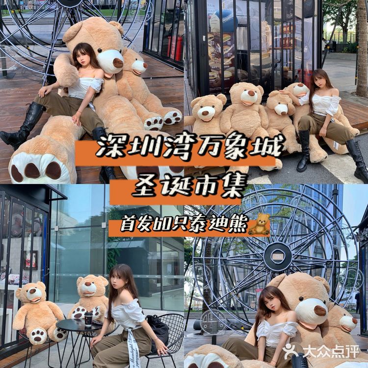 深圳拍照探店|首发🧸60只泰迪熊来袭啦!