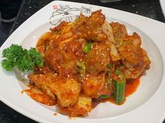 五花肉炒泡菜-青松馆韩国料理(香港中路佳世客店)