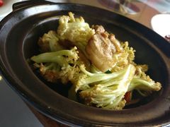 干锅有机花菜-山顶顶概念四川菜(黄埔大道店)