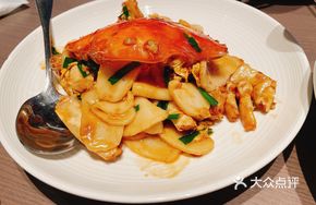 Squid Crab and Water-Milled Rice Cake