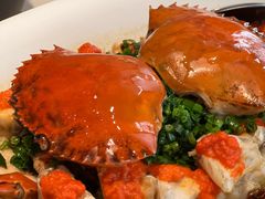 马蹄黑猪肉蒸膏蟹-蘇锦宴·淮扬菜烤鸭·小院(三元桥霄云路店)
