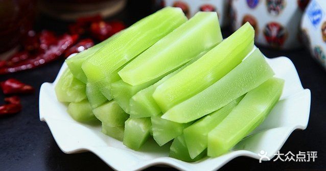 宽板凳老灶火锅(东风路总店)莴笋头图片 - 第1张