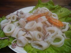 白灼鱿鱼-老宅原住民沙茶面精品小吃(龙头路店)