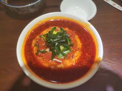 菠菜搅团-蓝田印象