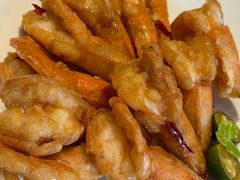 蜜汁酥皮虾-四季民福烤鸭店(王府井东安门店)