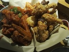 炸鸡翅一半一半-富乐满韩国正宗炸鸡韩国料理(虹泉路店)