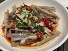 葱油竹蛏-健眺小海鲜(临海后山店)