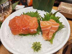 三文鱼刺身-赤坂亭·M9和牛烧肉·铁板烧(合肥万象城店)