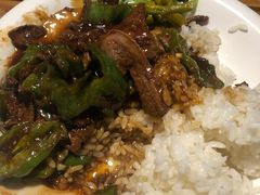 酱爆猪肝盖浇饭-富源春面馆(四川北路店)