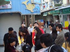 排队场面-叶氏麻糍(鼓浪屿店)